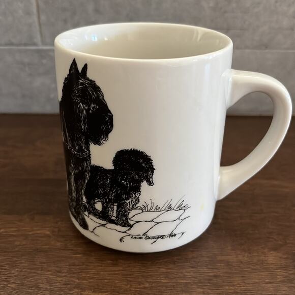 Vintage Scottie Dog Coffee Cup Mug the Cache - Picture 2 of 5